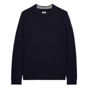 Weekend Offender Mens Zagreb Wool Blend Sweatshirt / Navy